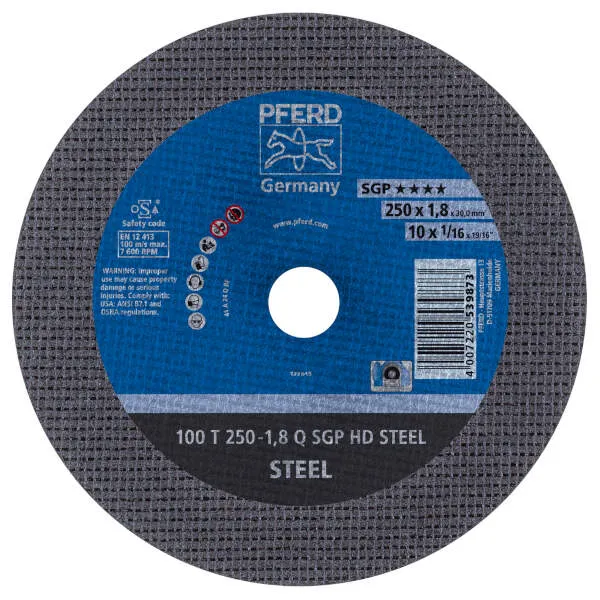 Disco 100 T 250-1,8 Q SGP HD STEEL/30,0
