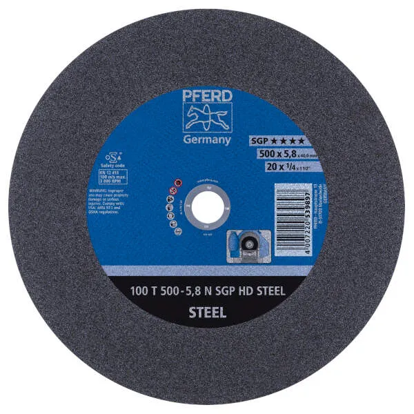 Disco 100 T 500-5,8 Q SGP HD STEEL/40,0