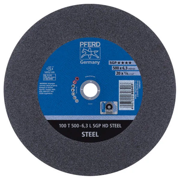 Disco 100 T 500-6,3 L SGP HD STEEL/40,0
