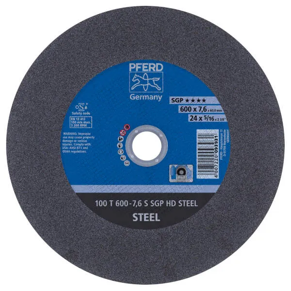 Disco 100 T 600-7,6 S SGP HD STEEL/60,0