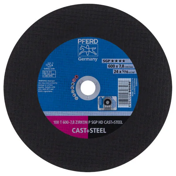 Disco 100 T 600-7,8 ZIRKON P SGP HD CAST+STEEL/60 Disco 100 T 600-7,8 ZIRKON P SGP HD CAST+STEEL/60