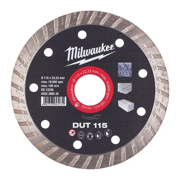 Disco diamantato DUT 115 mm Disco diamantato DUT 115 mm