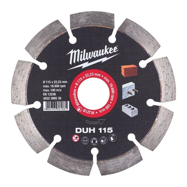 Disco diamantato DUH 115 mm Disco diamantato DUH 115 mm