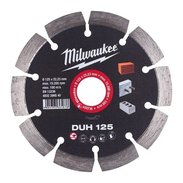 Disco diamantato DUH 125 mm Disco diamantato DUH 125 mm