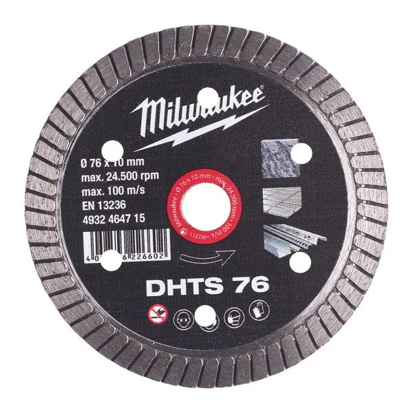 Disco diamantato DHTS 76 mm per M12FCOT
