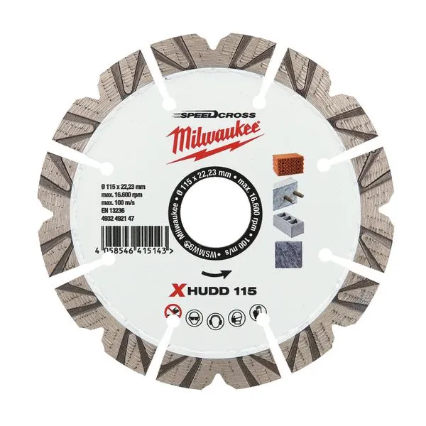 Disco diamantato Speedcross XHUDD 115 mm