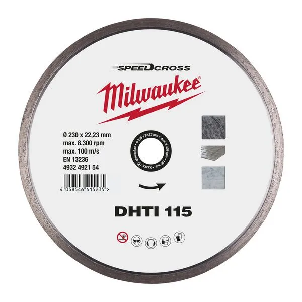 Disco diamantato Speedcross DHTI 115 mm Disco diamantato Speedcross DHTI 115 mm