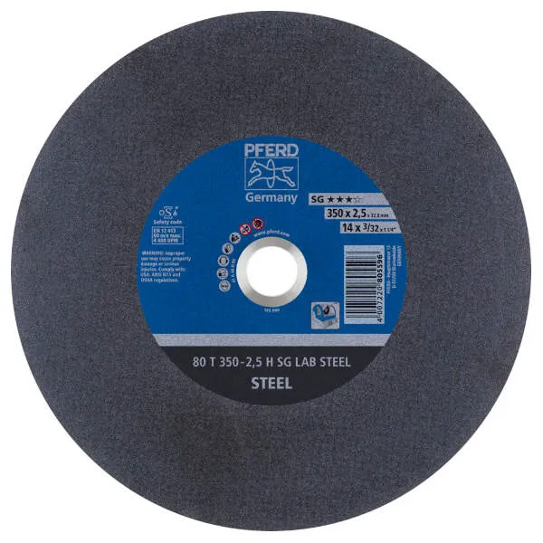 Disco 80 T 350-2,5 H SG LAB STEEL/32,0