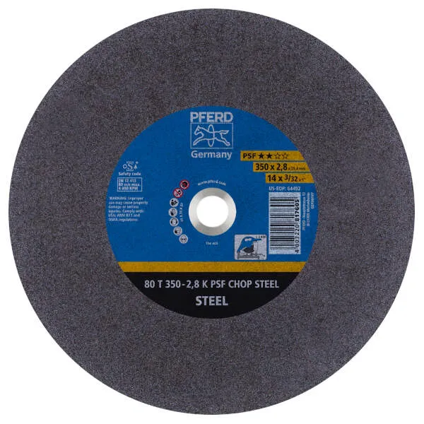 Disco 80 T 350-2,8 K PSF CHOP STEEL/25,4