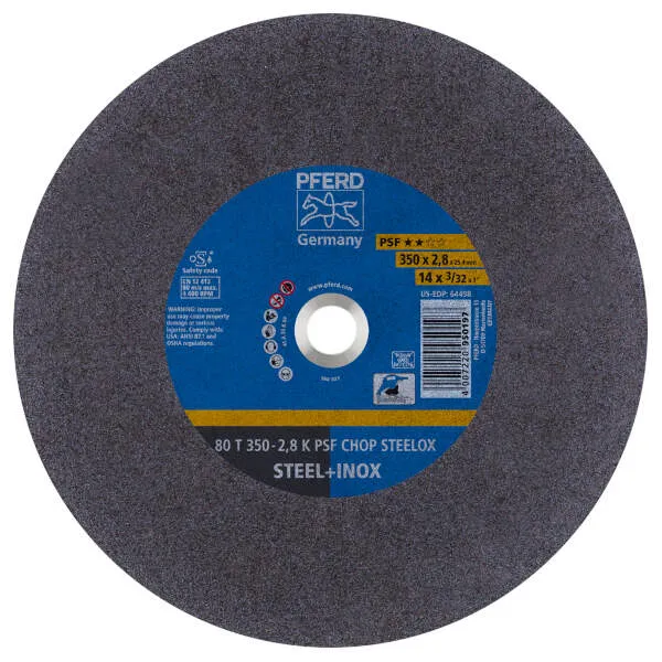 Disco 80 T 350-2,8 K PSF CHOP STEELOX/25,4