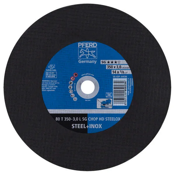 Disco 80 T 350-3,0 L SG CHOP HD STEELOX/25,4