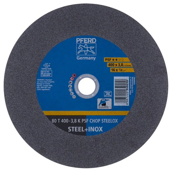 Disco 80 T 400-3,8 K PSF CHOP STEELOX/25,4