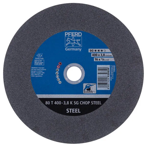 Disco 80 T 400-3,8 K SG CHOP STEEL/32,0 Disco 80 T 400-3,8 K SG CHOP STEEL/32,0