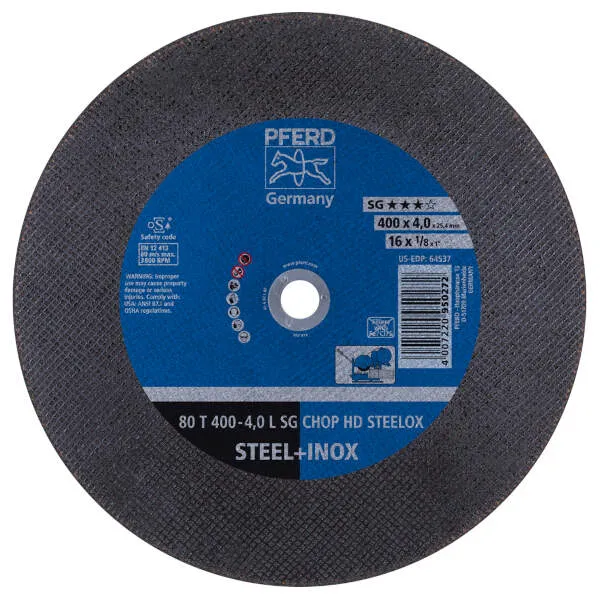 Disco 80 T 400-4,0 L SG CHOP HD STEELOX/25,4