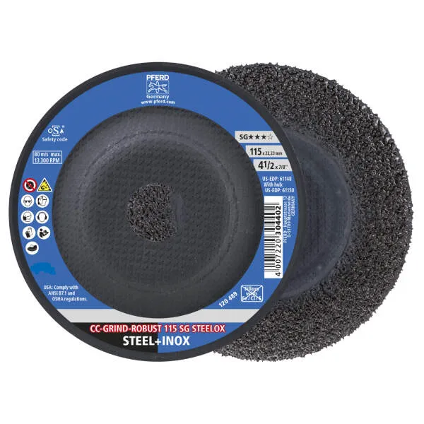 Disco da sbavo CC-GRIND-ROBUST 115 SG STEELOX