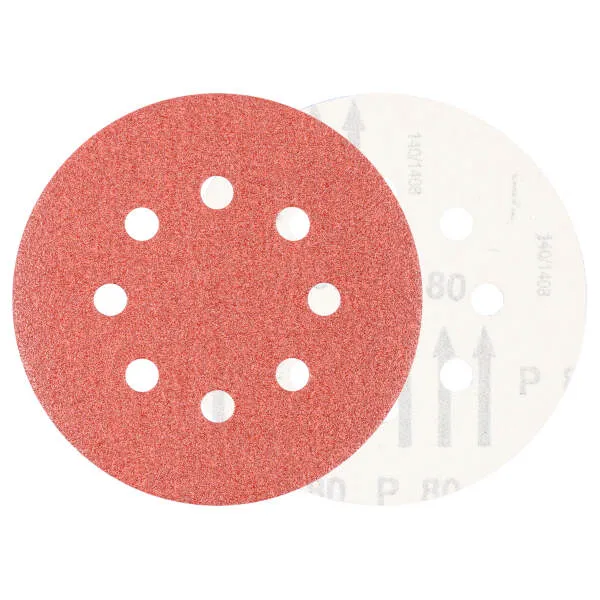 Disco di carta velcrato KSS 125 8 L A 80