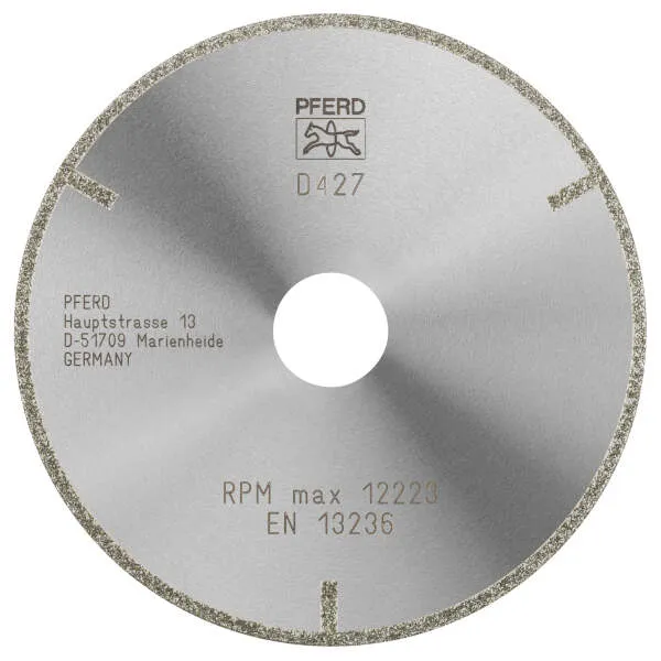 Dischi taglio D1A1R 125-2-22,23 D 427 GAG