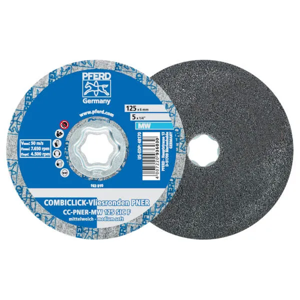 Disco in Vlies Combiclick® CC-PNER MW 125 SiC F Disco in Vlies Combiclick® CC-PNER MW 125 SiC F