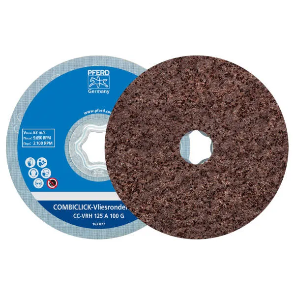 Disco in Vlies Combiclick® CC-VRH 125 A 100 G Disco in Vlies Combiclick® CC-VRH 125 A 100 G