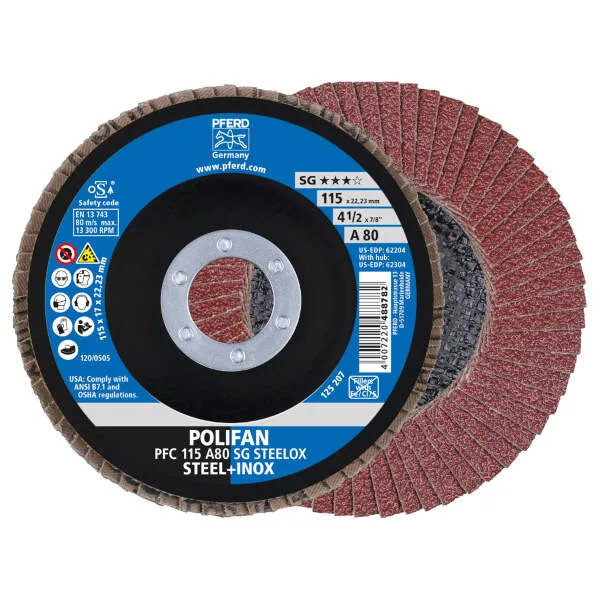 Disco lamellare PFC 115 A 80 PSF STEELOX