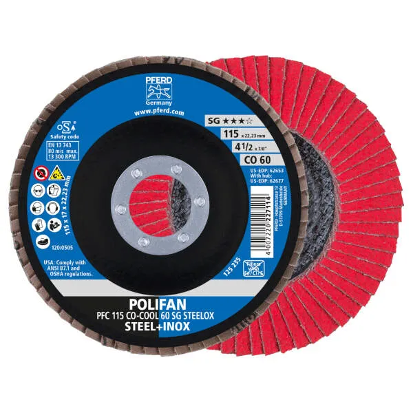 Disco lamellare PFC 115 CO-COOL 60 SG STEELOX