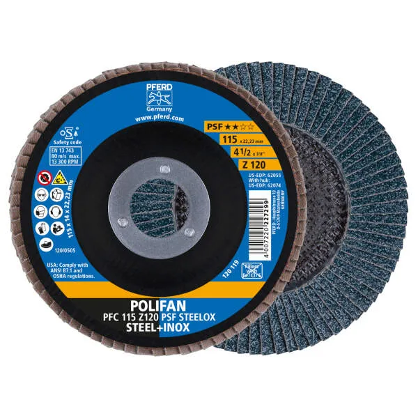 Disco lamellare PFC 115 Z 120 PSF STEELOX