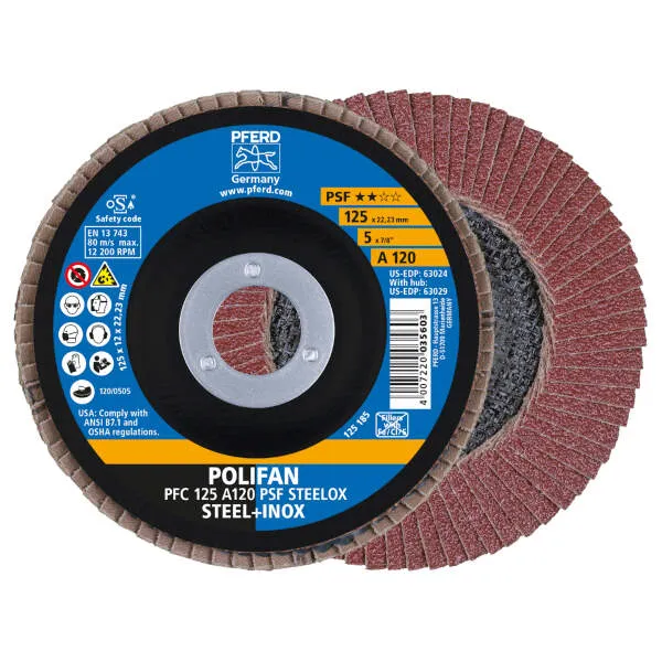 Disco lamellare PFC 125 A 120 PSF STEELOX