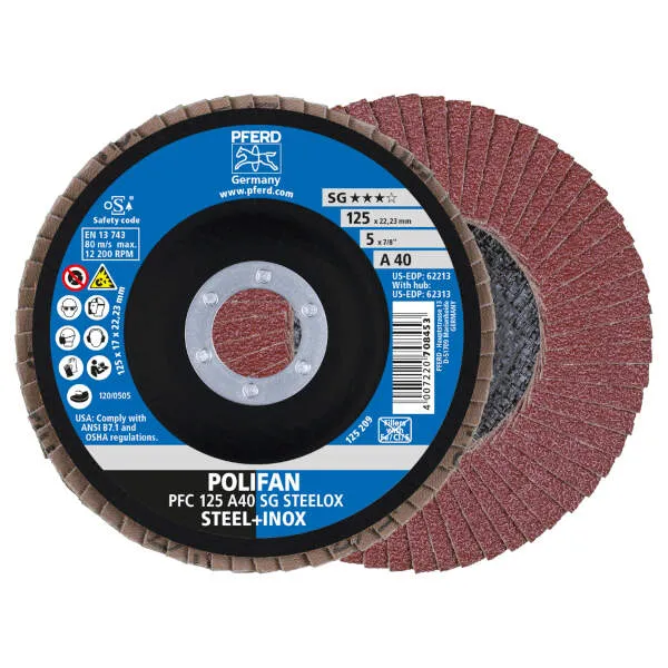 Disco lamellare PFC 125 A 40 SG STEELOX