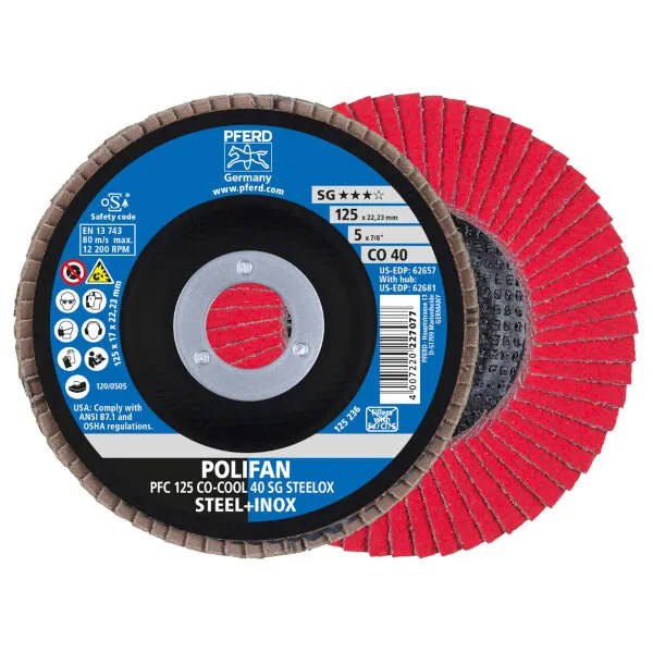 Disco lamellare PFC 125 CO-COOL 40 SG STEELOX