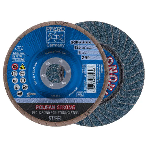 Disco lamellare PFC 125 Z 50 SGP STRONG STEEL Disco lamellare PFC 125 Z 50 SGP STRONG STEEL