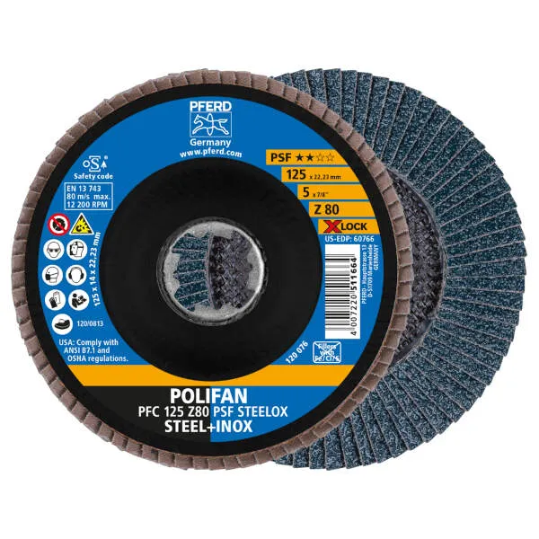 Disco lamellare PFC 125 Z 80 PSF STEELOX/X-LOCK Disco lamellare PFC 125 Z 80 PSF STEELOX/X-LOCK