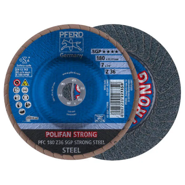 Disco lamellare PFC 180 Z 36 SGP STRONG STEEL Disco lamellare PFC 180 Z 36 SGP STRONG STEEL