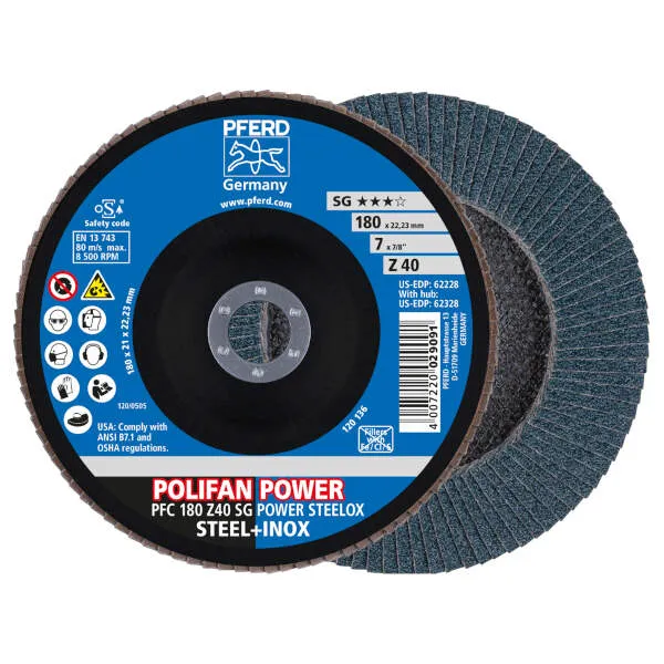 Disco lamellare PFC 180 Z 40 SG POWER STEELOX