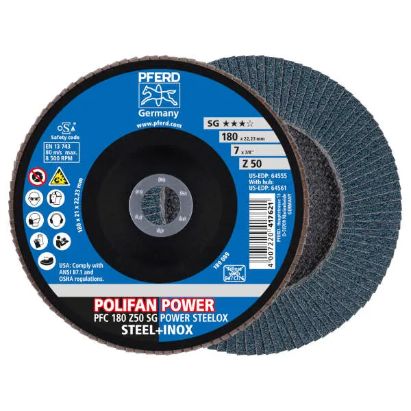 Disco lamellare PFC 180 Z50 SG POWER STEELOX