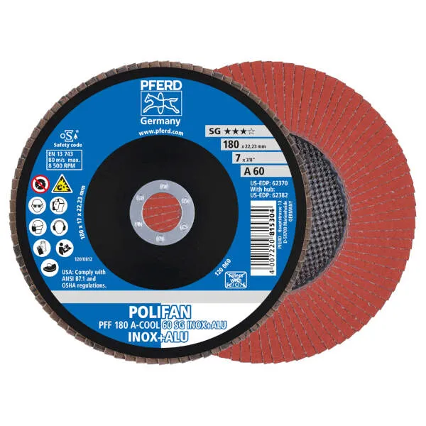 Disco lamellare PFF 180 A-COOL 60 SG INOX+ALU