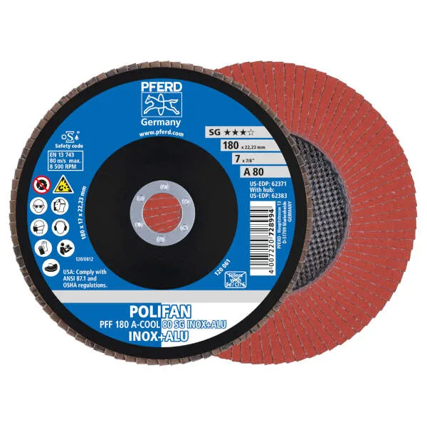 Disco lamellare PFF 180 A-COOL 80 SG INOX+ALU