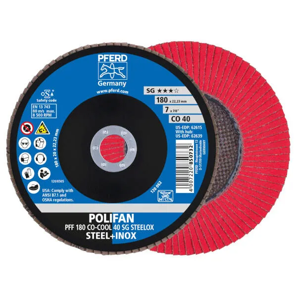 Disco lamellare PFF 180 CO-COOL 40 SG STEELOX