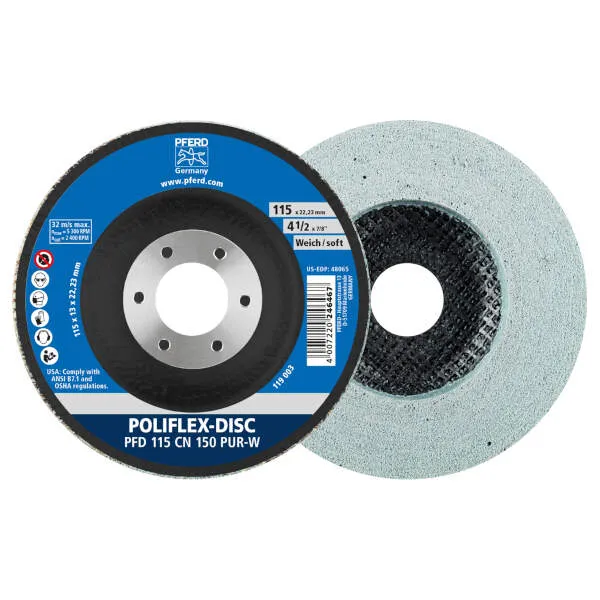 Disco Poliflex® PFD 115-22 CN 150 PUR-W