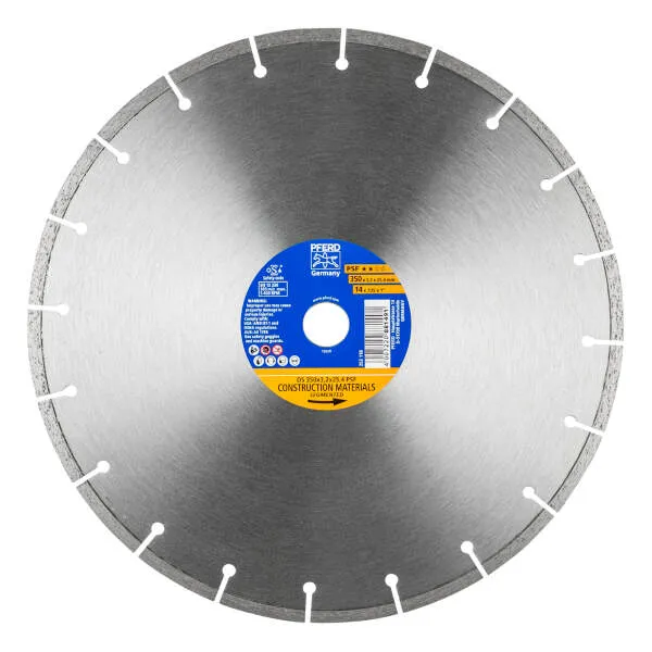 Disco taglio diamantato DS 350 x 3,2 x 25,4 PSF