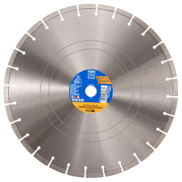 Disco taglio diamantato DS 400 x 3,2 x 25,4 PSF