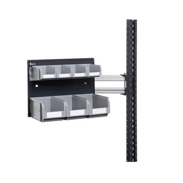 Braccio FAMI estensibile con picking box RAL7016