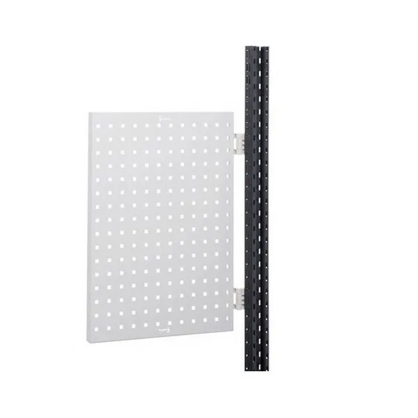 Pannello forato con cerniere RAL7035