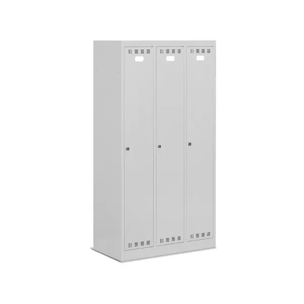 Armadio FAMI spogliatoio 3 scomparti 900x500x1750