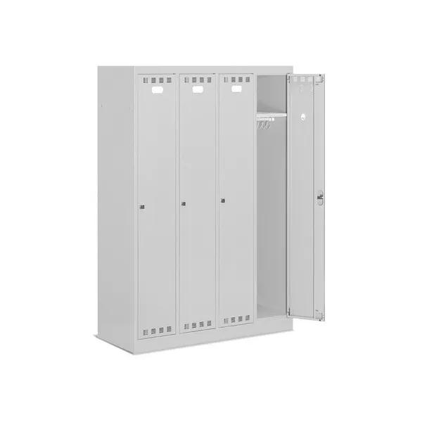 Armadio FAMI spogliatoio 4 scomparti 1195x500x1750