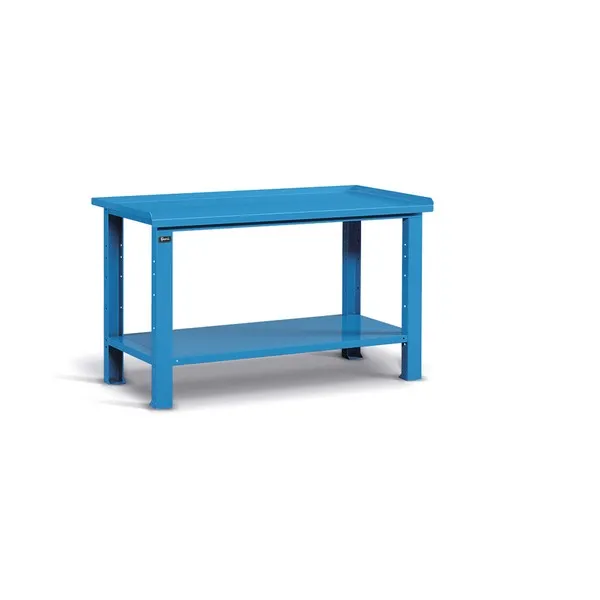 Banco work FAMI piano acciaio 1507x705x855 RAL5012 Banco work FAMI piano acciaio 1507x705x855 RAL5012