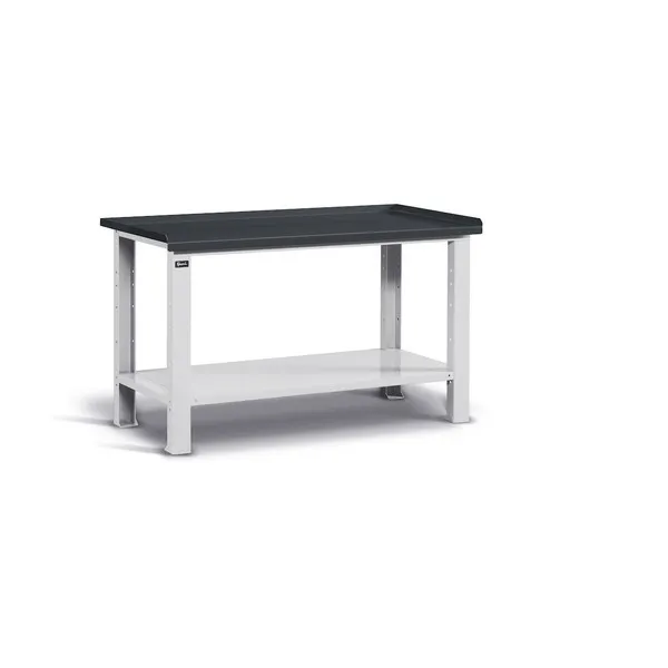 Banco FAMI piano acciaio 1507x705x855 RAL7035+7016 Banco FAMI piano acciaio 1507x705x855 RAL7035+7016