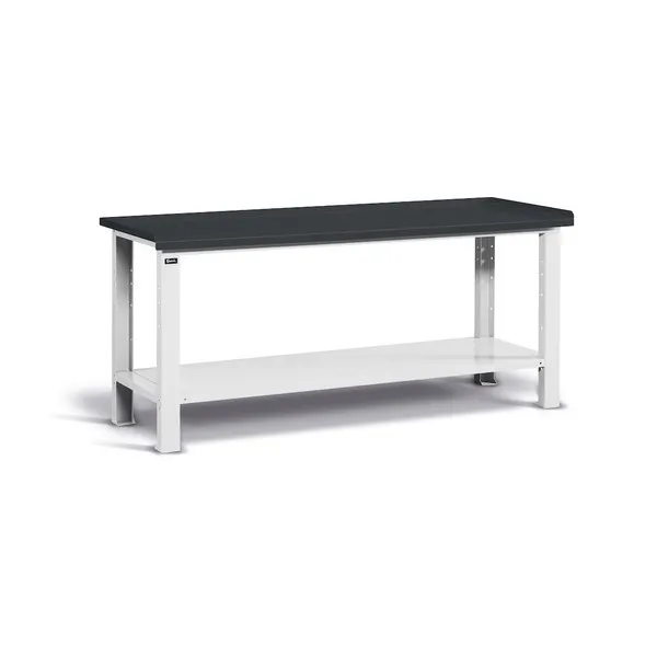 Banco FAMI piano acciaio 2007x705x855 RAL7035+7016 Banco FAMI piano acciaio 2007x705x855 RAL7035+7016
