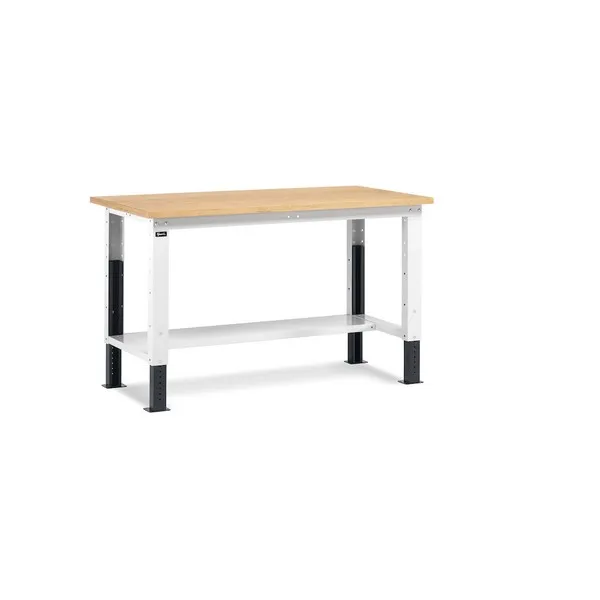 Banco work up FAMI legno 1500x750x1107RAL7035+7016