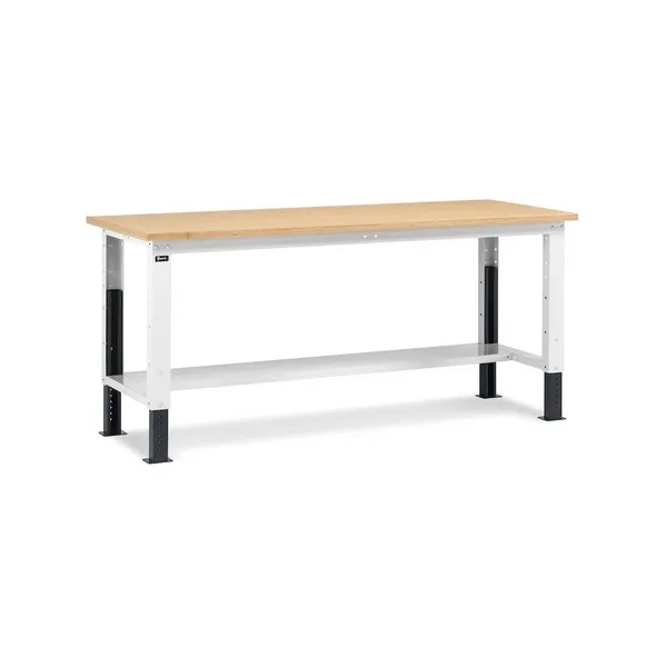 Banco work up FAMI legno 2000x750x1107RAL7035+7016