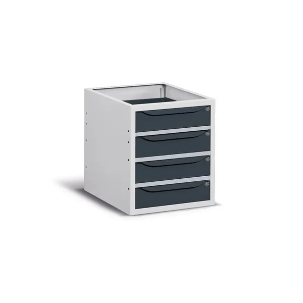 Armadio FAMI 4 cass h105 500x607x570 RAL7035+7016